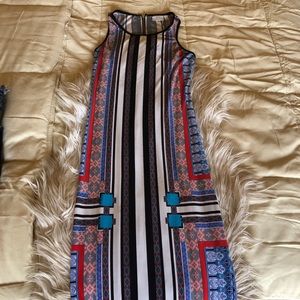 Beautiful long patterned maxi dress